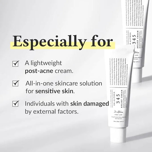 Dr. Althea 345 Relief Cream | Soothing & Nourishing Skin Care (50ML)