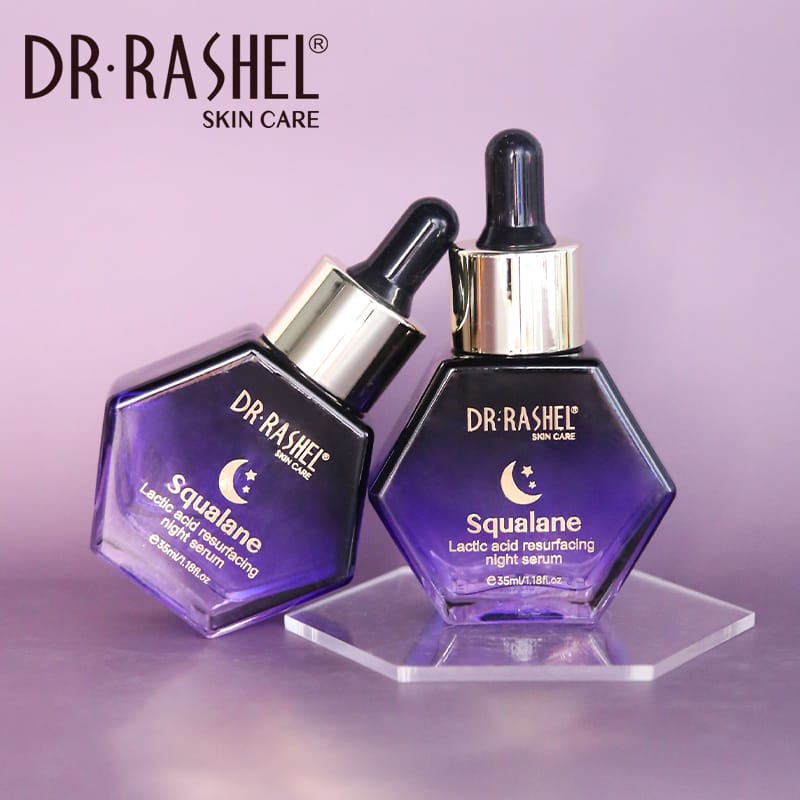 DR Rashel Lactic Acid + Squalane Serum | For Gentle Exfoliation & Hydration (35ML)