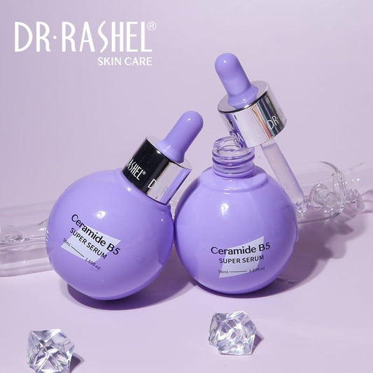 DR RASHEL Ceramide & Vitamin B5 Super Serum | For Hydration & Skin Barrier Repair (50ML)