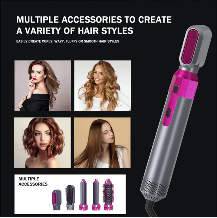 Hot Air Brush (5-in-1) | EASY TO USE