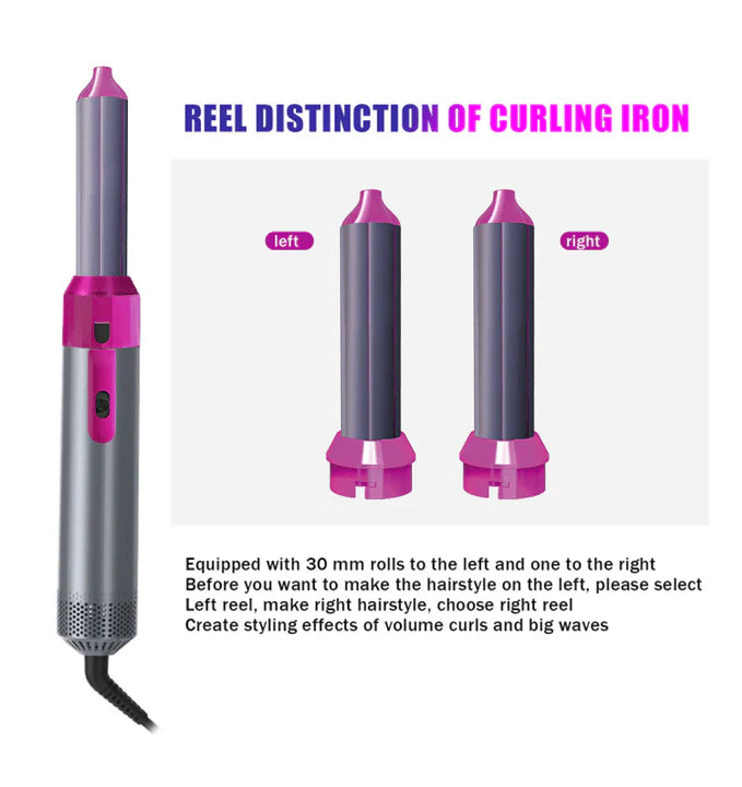 Hot Air Brush (5-in-1) | EASY TO USE